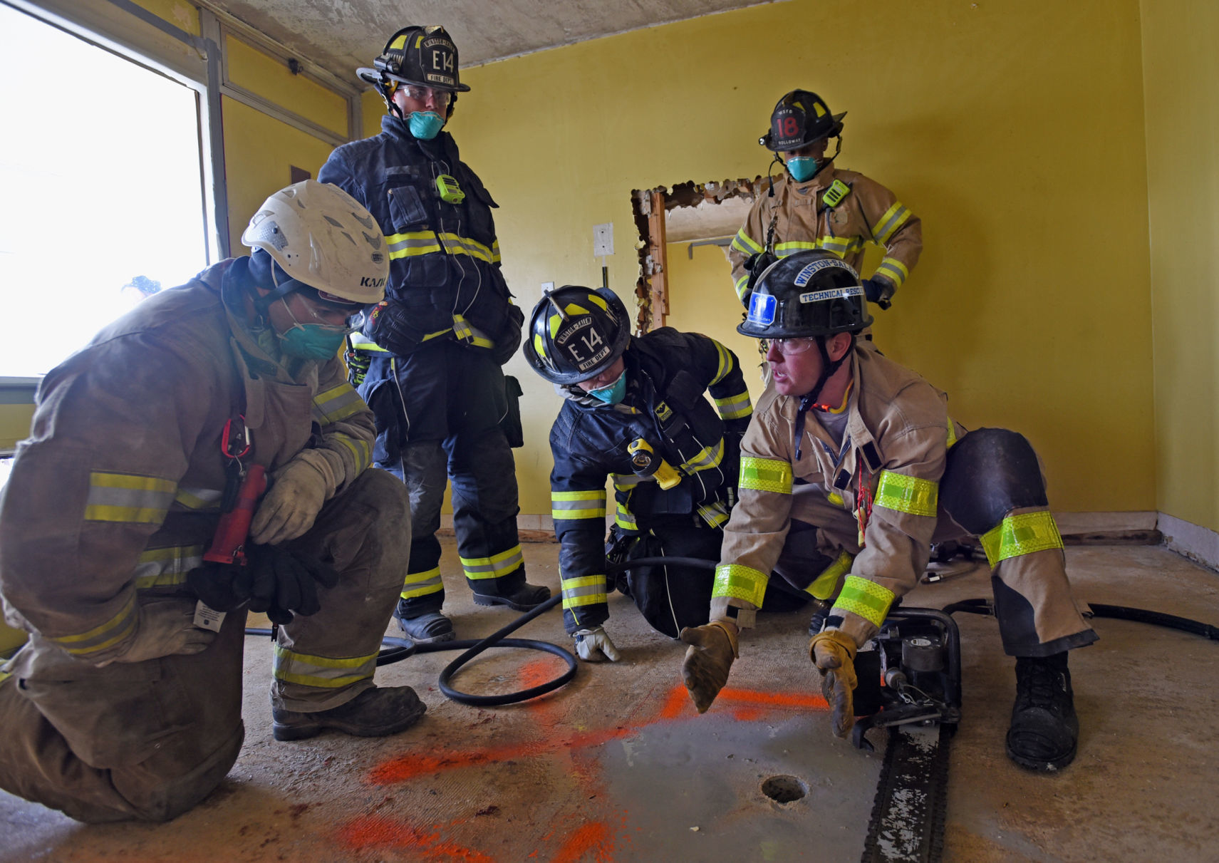 WSFD structural collapse training